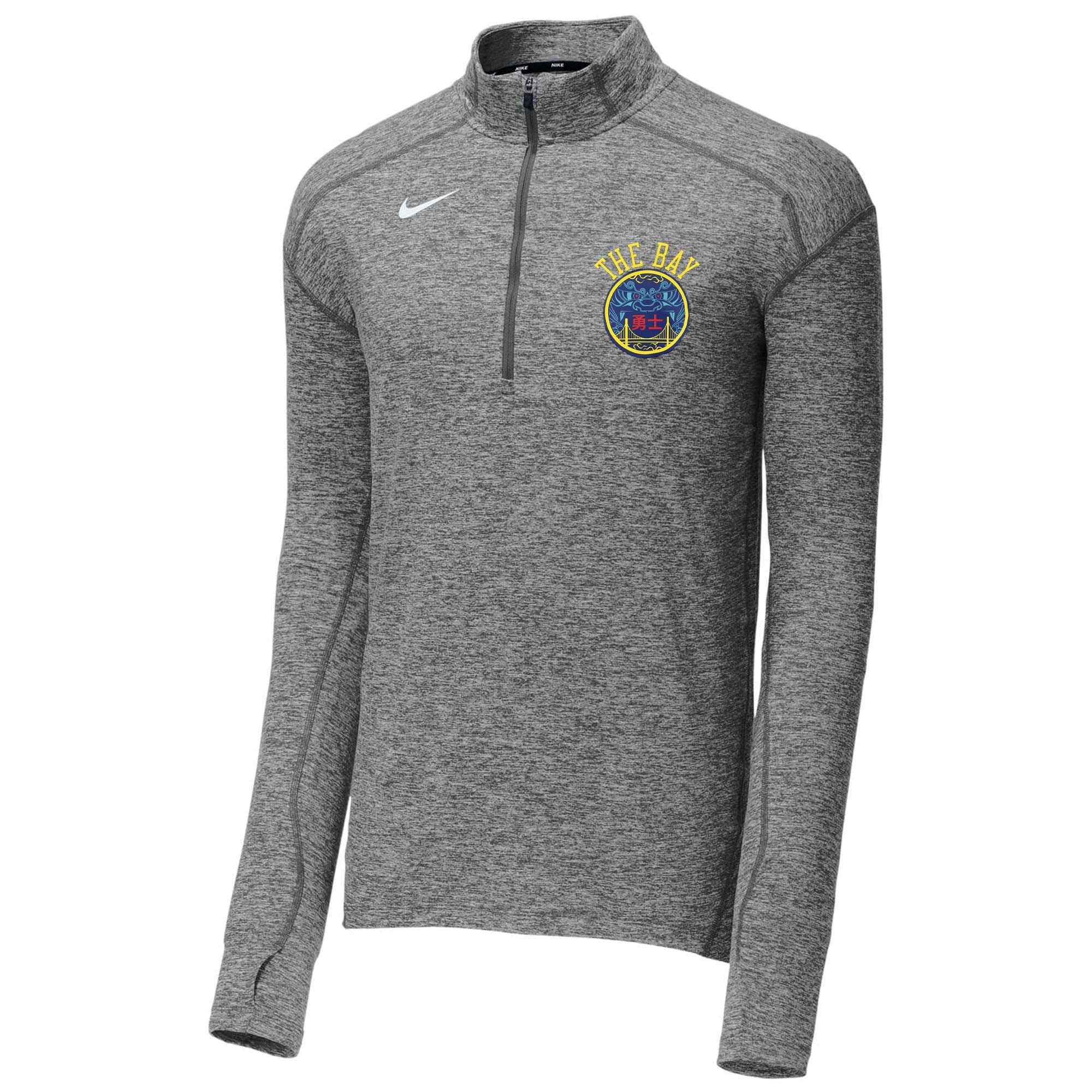[H000268-NGSW] Womens Nike NBA Golden State Warriors The Bay Long Sleeve T-Shirt