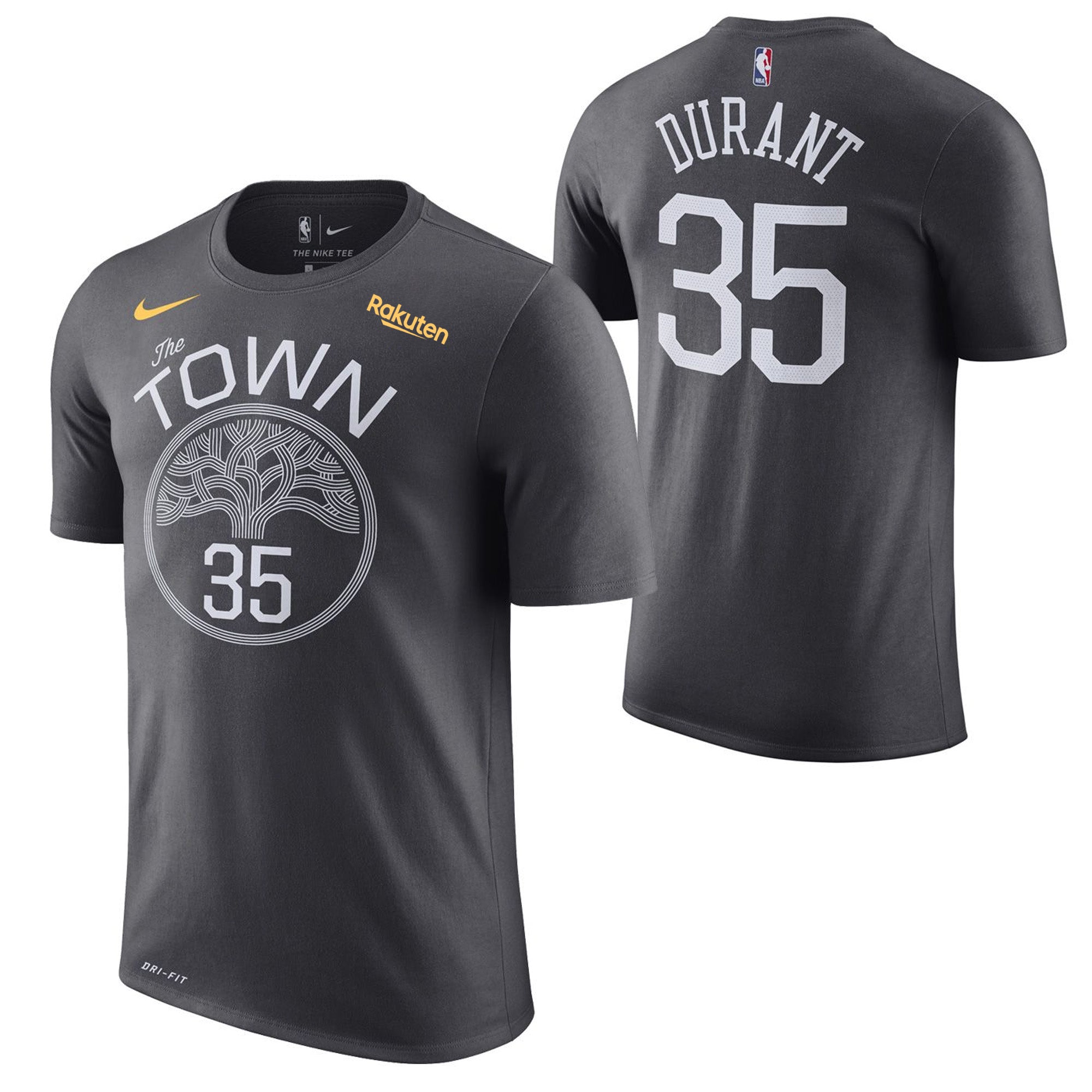 [871408-066] Womens Nike NBA GS Warriors Kevin Durant The Town Shirt