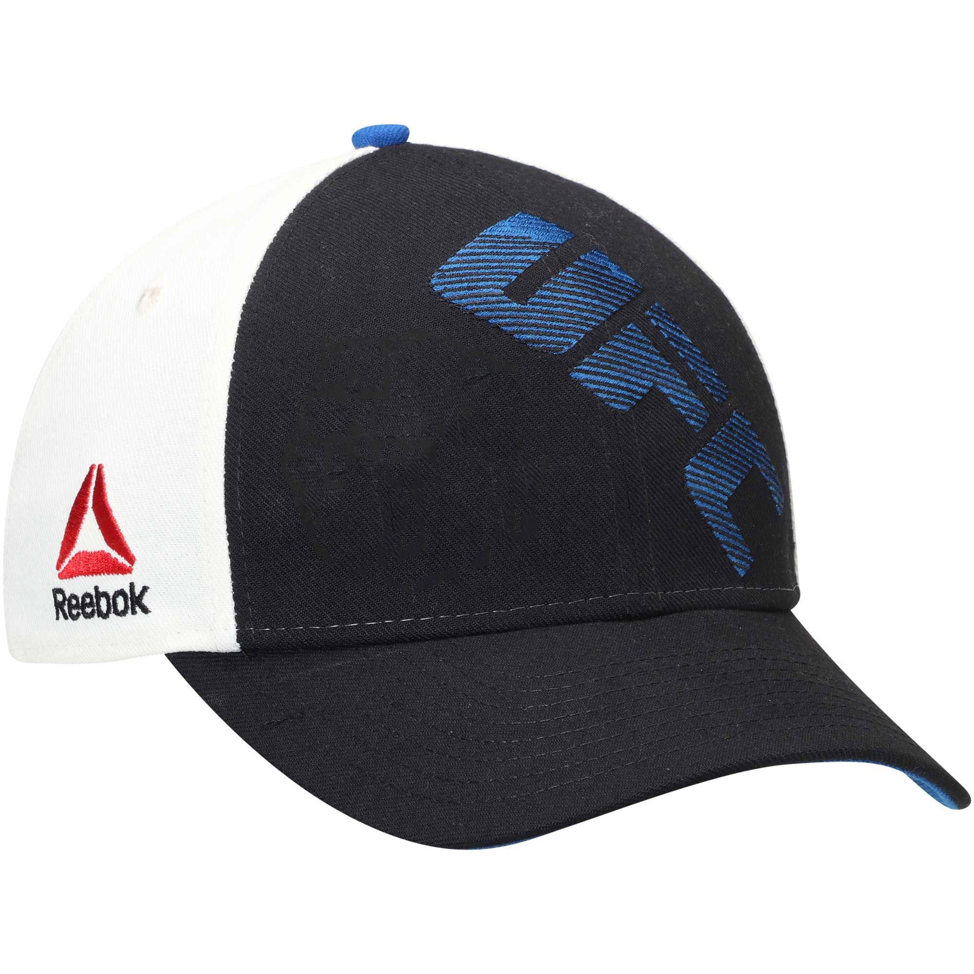 [M757Z] UFC Structured Flex Hat - Black | Blue | Cream