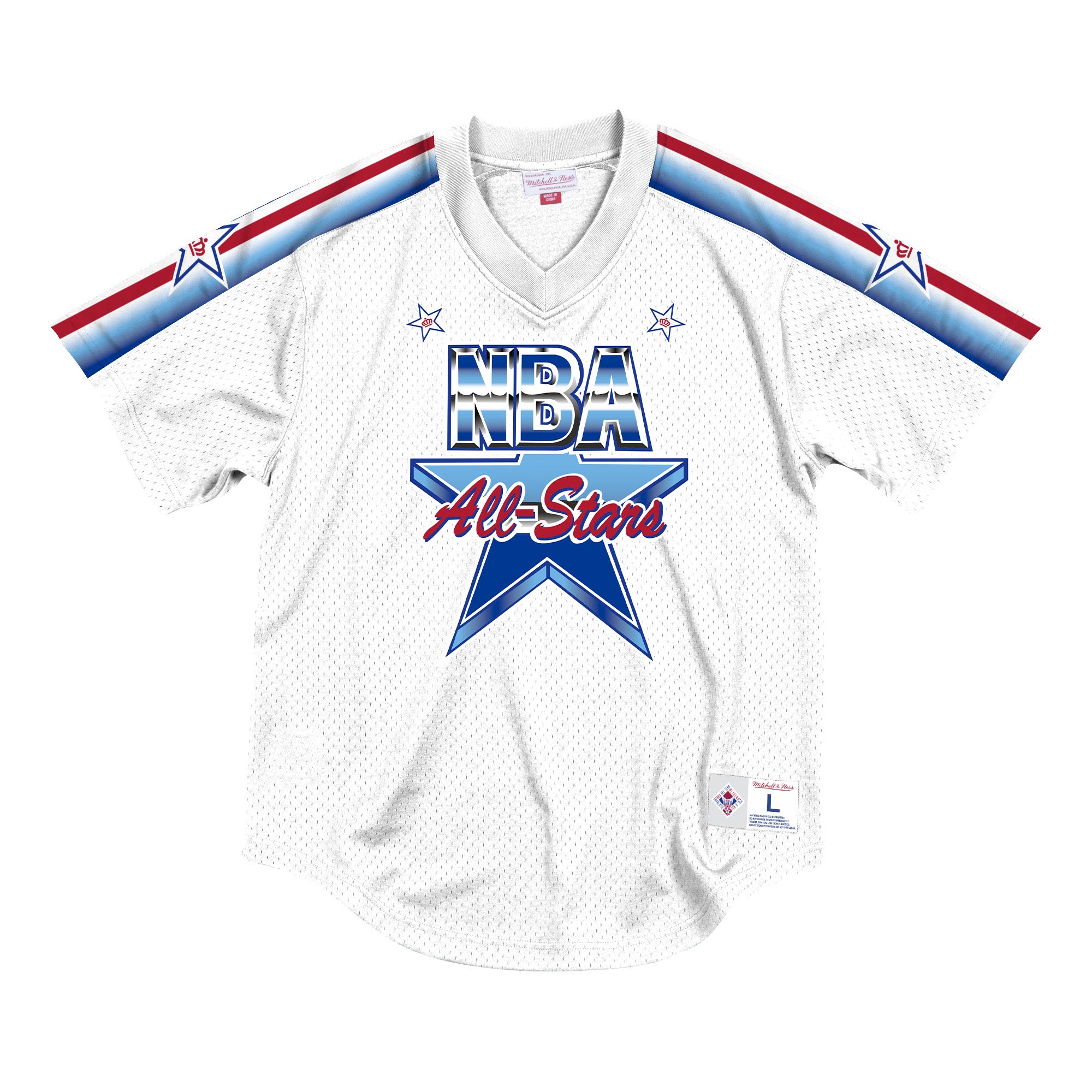 Mens Mitchell & Ness NBA Mesh V-Neck 1991 Allstar Game