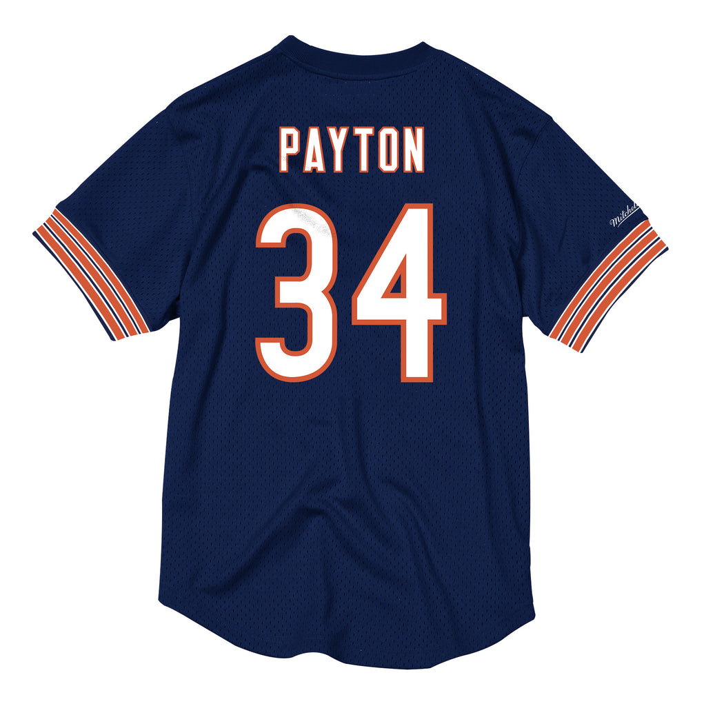 Mens Mitchell & Ness NFL Name & Number Mesh Crew Neck Chicago Bears