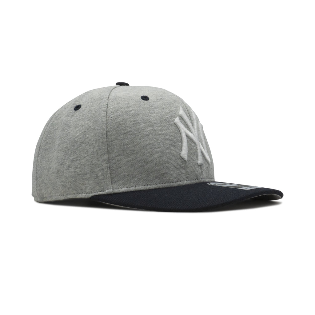 Mens 47 Brand NY Yankees MVP Strapback - Grey/Navy Blue