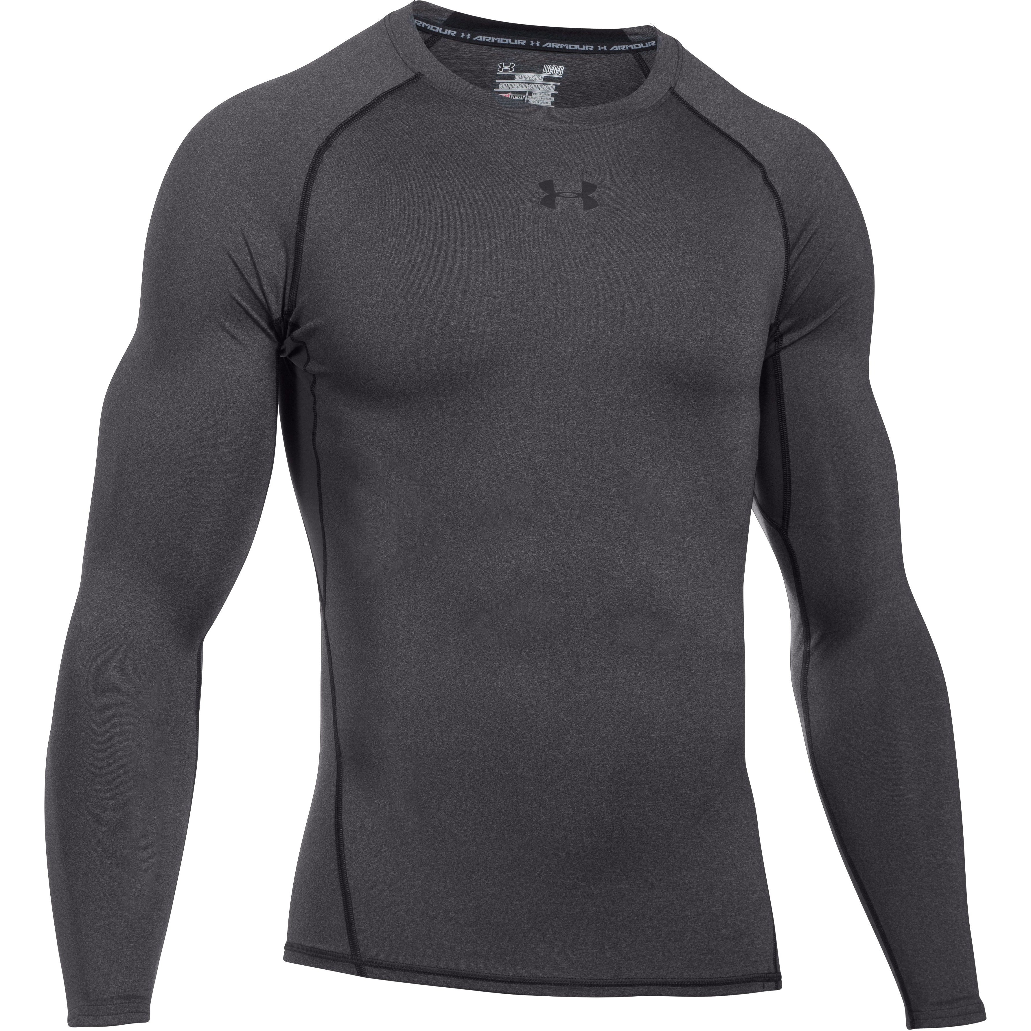 [1257471-090] HeatGear Armour Long Sleeve Compression Shirt