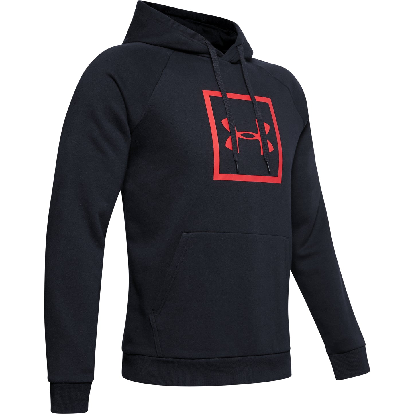 [1329745-002] Mens Under Armour Rival Fleece Box Logo Hoodie