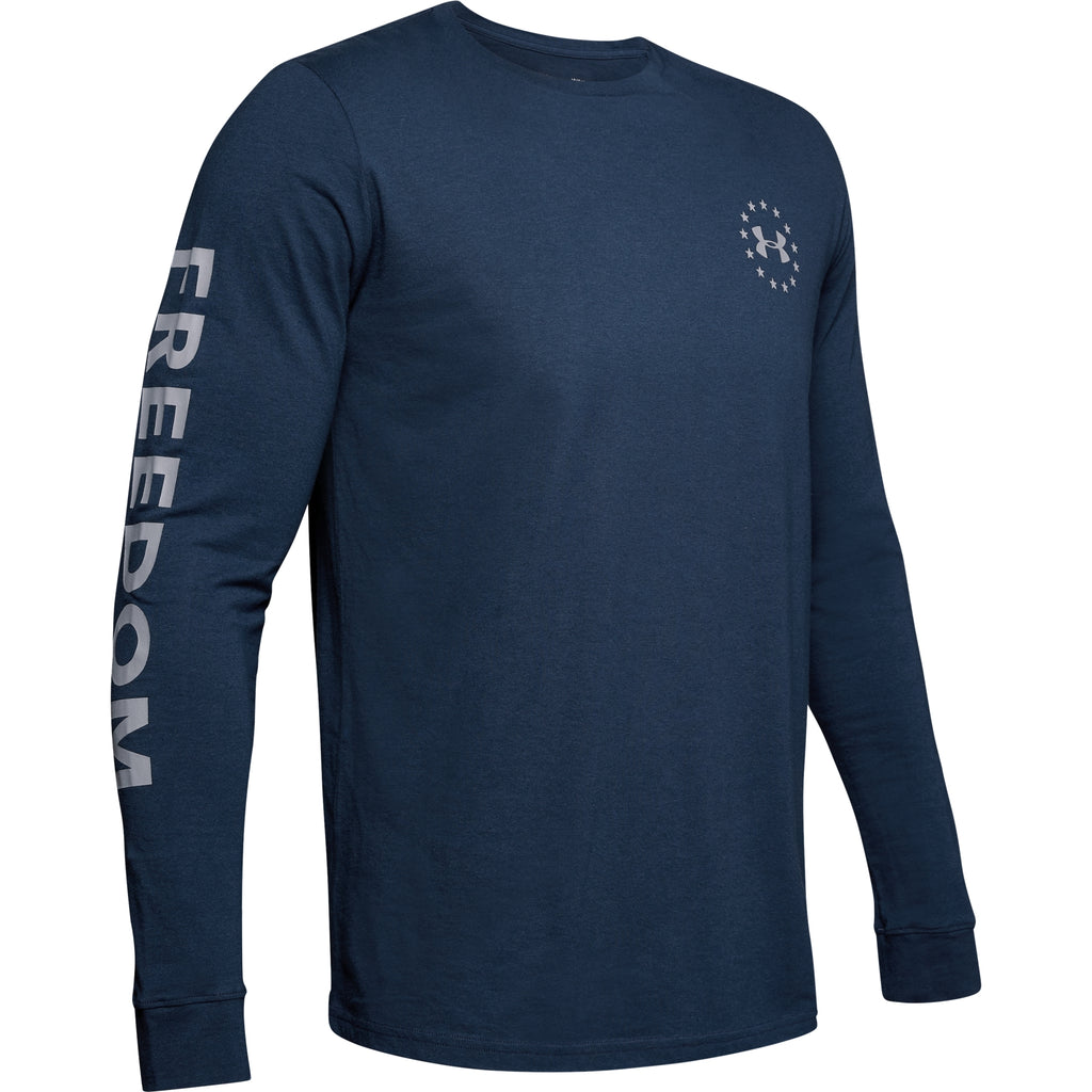 [1343565-408] Mens Under Armour Freedom New Flag LS T