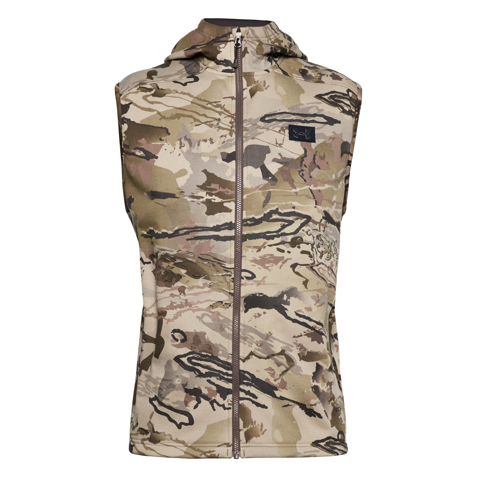 [1356288-999] Mens Under Armour Rut Fleece Vest Hoodie