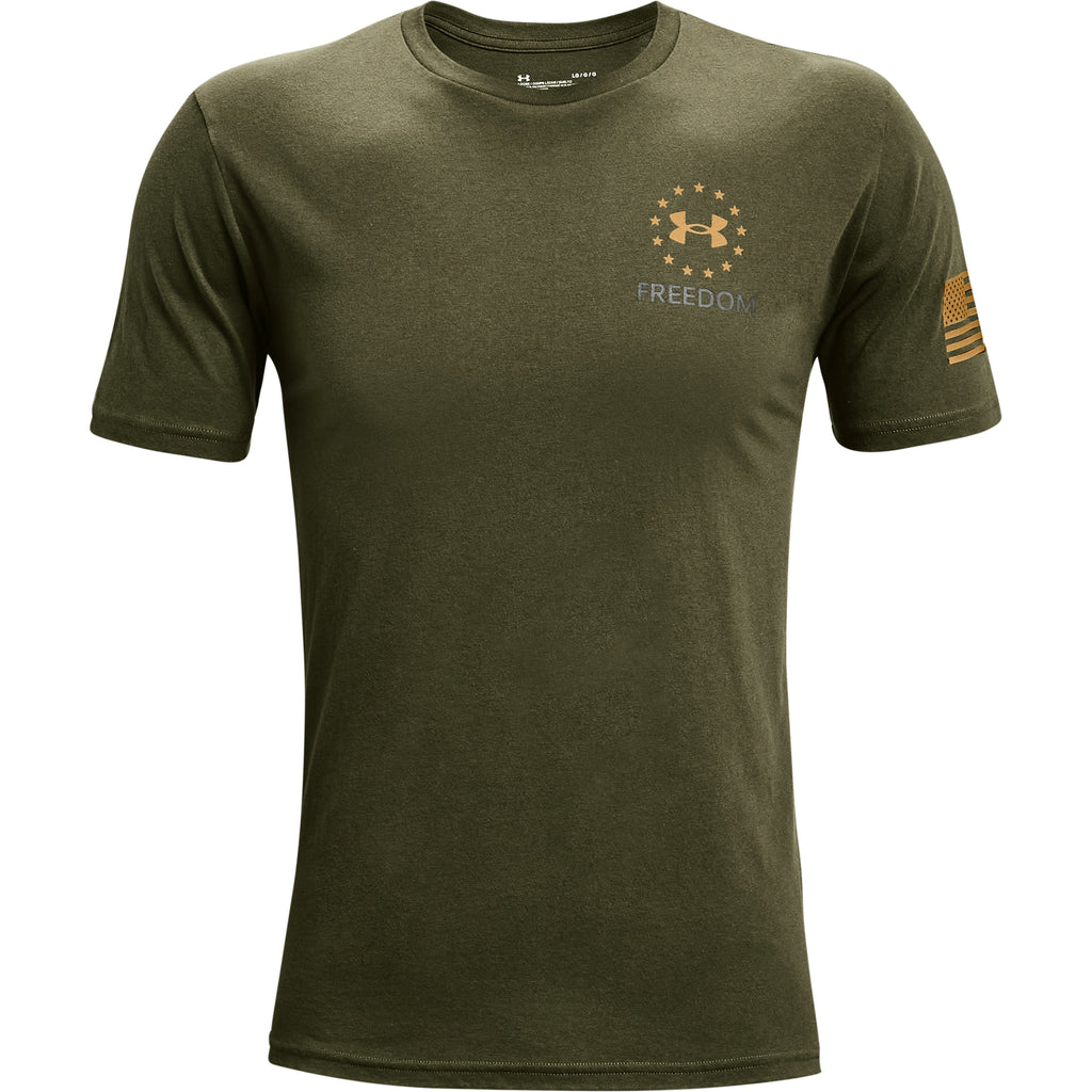 [1362049-390] Mens Under Armour Freedom USA Eagle T