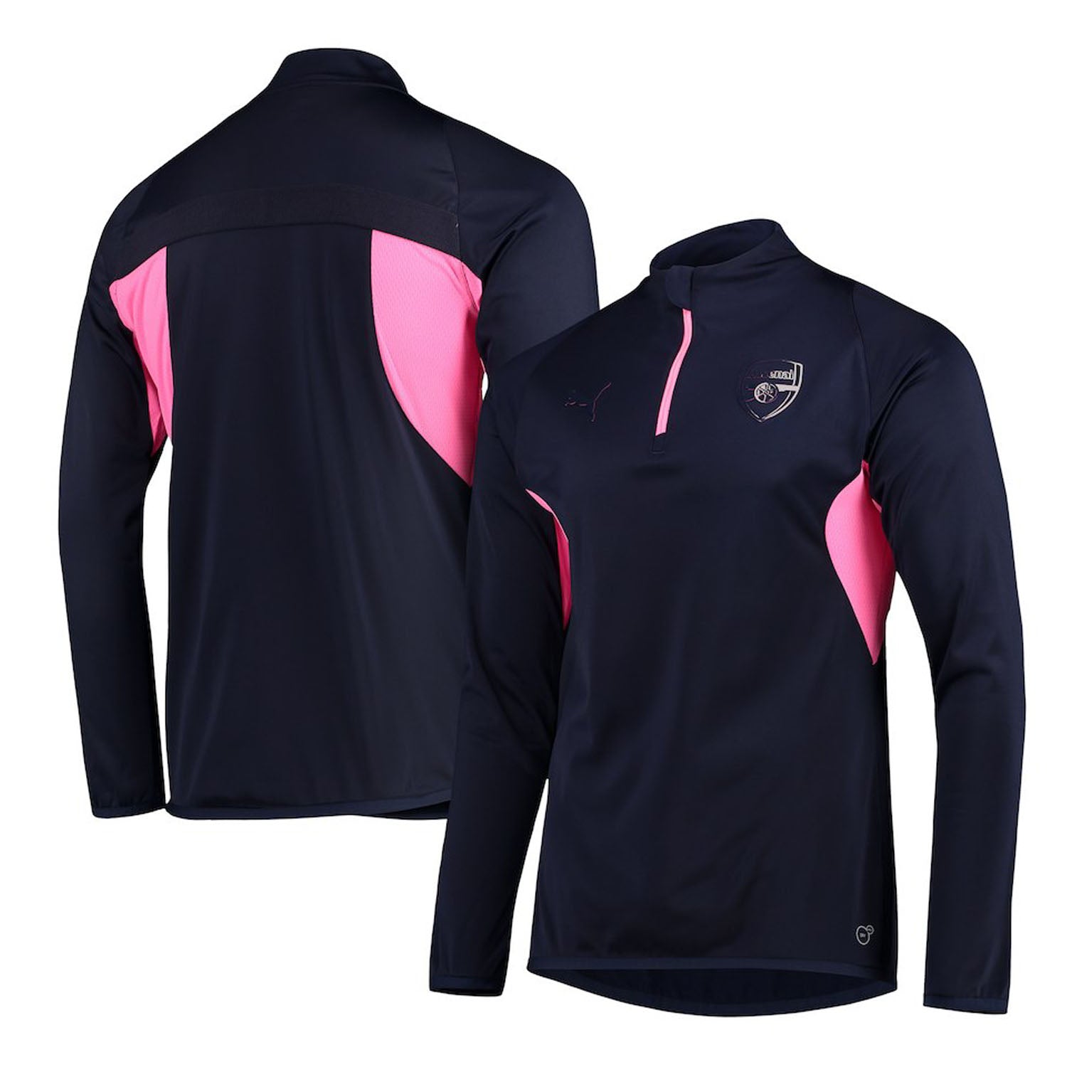 [754166-16] Mens Puma Arsenal FC 1/4 Zip Top
