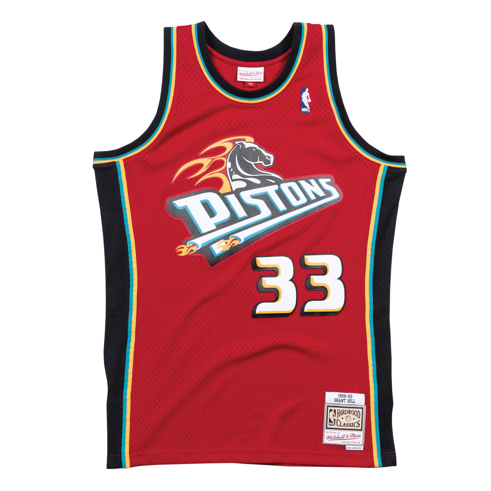 Mens Mitchell & Ness NBA Swingman Alternate Jersey Pistons 99-00 Grant Hill