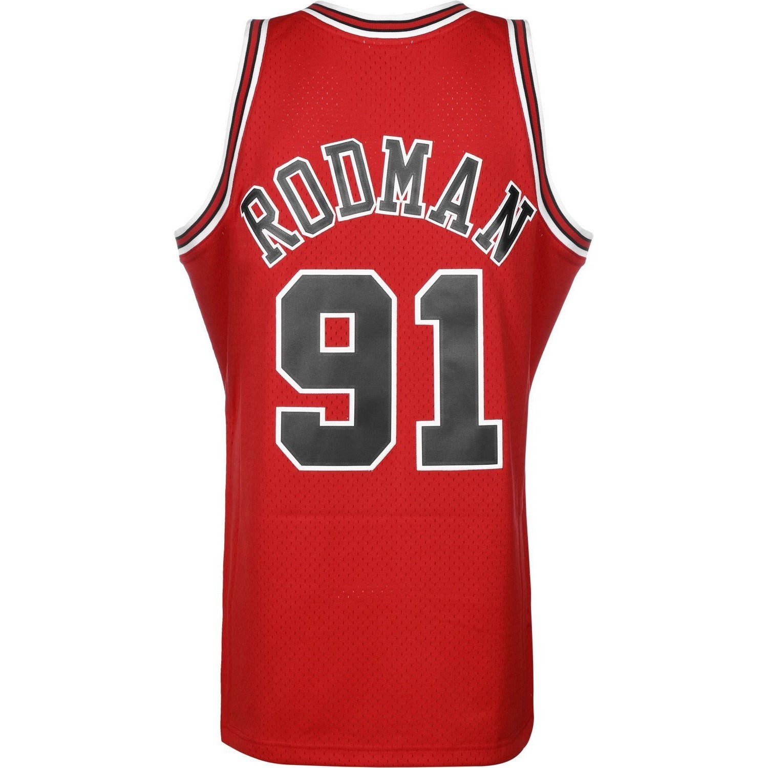 [SMJYGS18154-CBUSCAR97DRD] Mens Mitchell & Ness NBA Swingman Road Jersey Bulls 97 Dennis Rodman