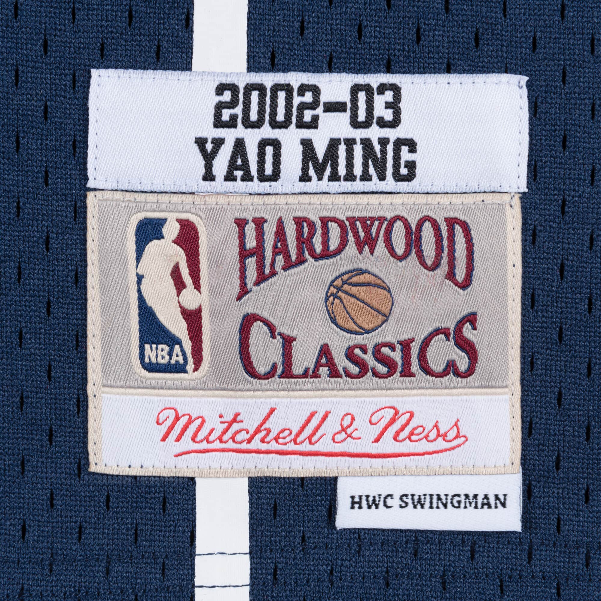 [SMJYGS18174-HRONAVY02YMI] Mens Mitchell & Ness NBA Swingman Road Jersey Rockets 02 Yao Ming