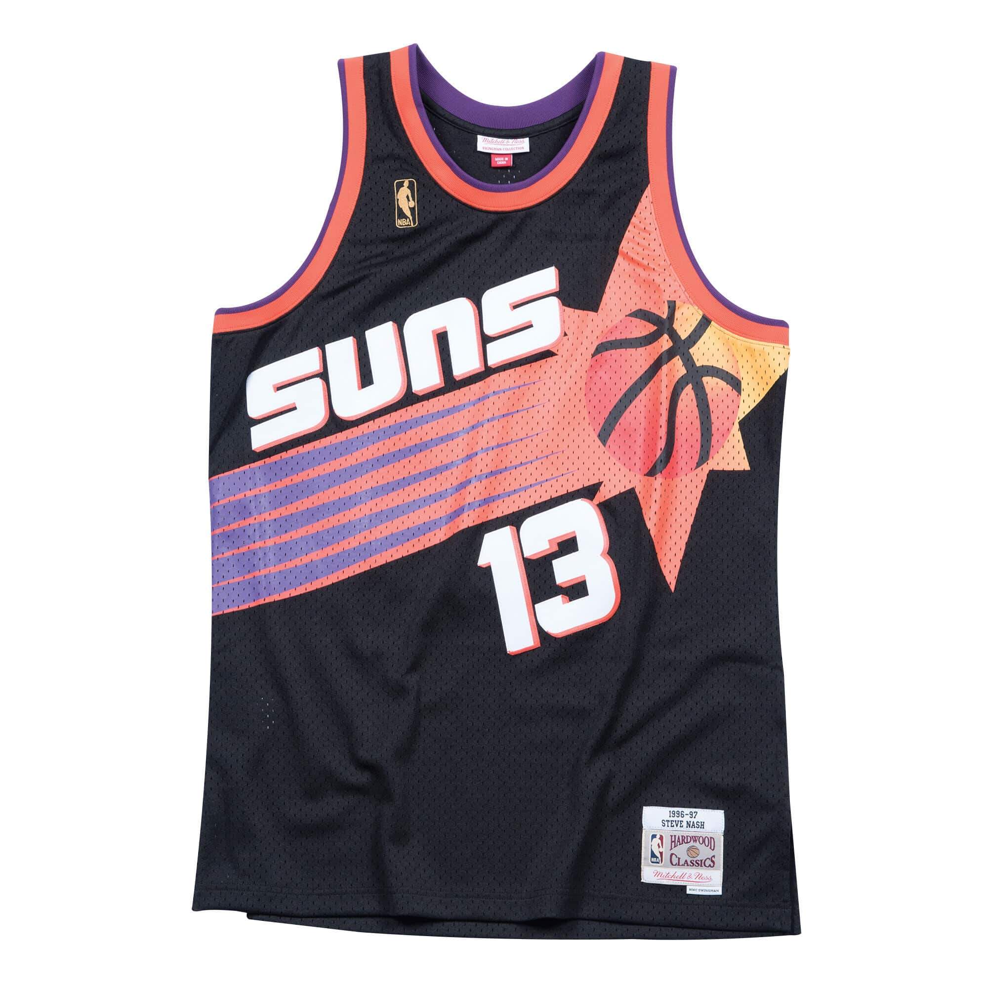 Mens Mitchell & Ness NBA Swingman Alternate Jersey Suns 96 Steve Nash