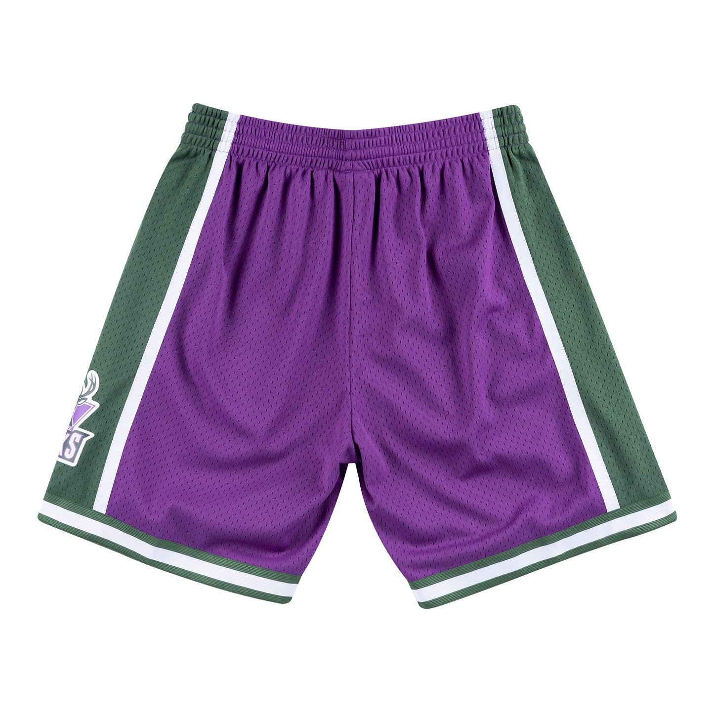 Mens Mitchell & Ness NBA Swingman Road Shorts Bucks 00-01