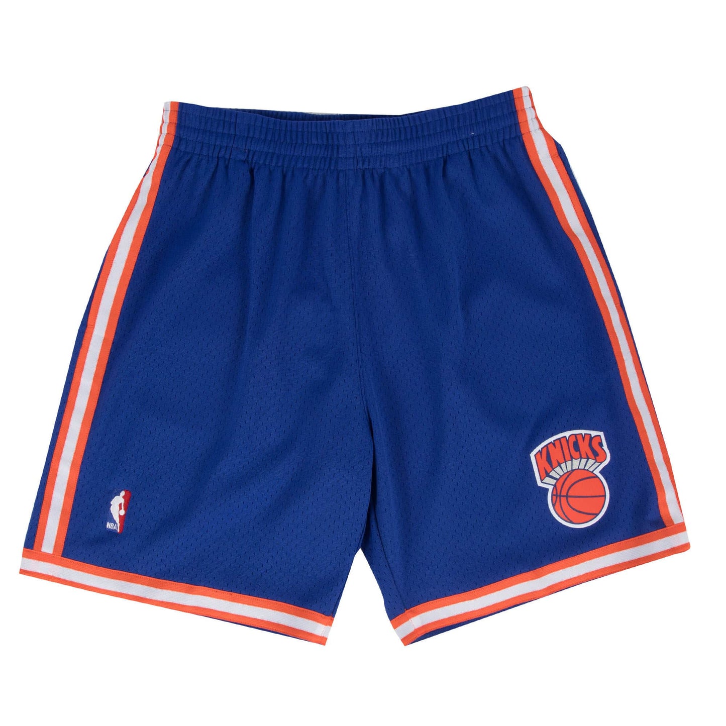 [SMSHGS18241-NYKROYA91] Mens Mitchell & Ness NBA Swingman Road Shorts NY Knicks 91-92