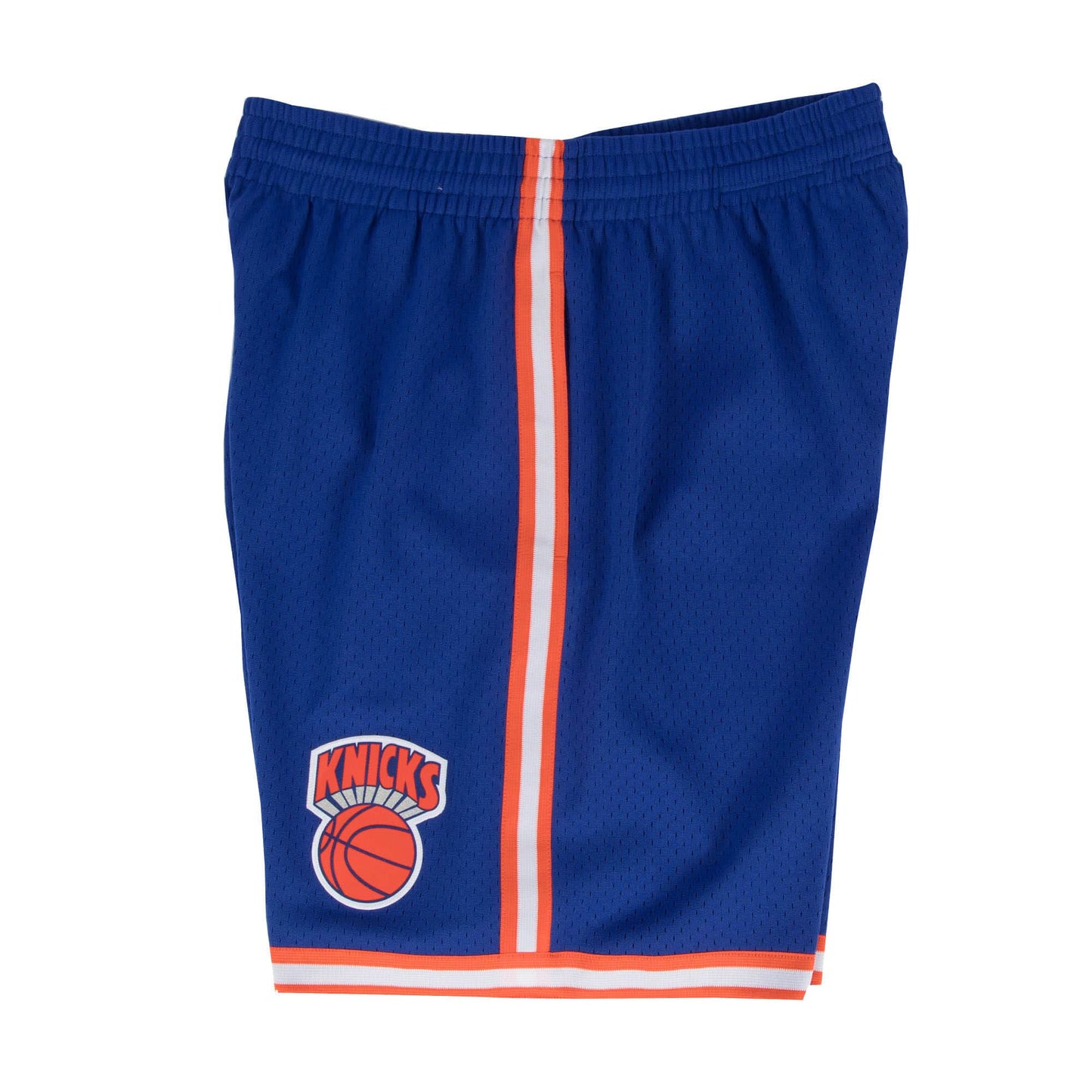 [SMSHGS18241-NYKROYA91] Mens Mitchell & Ness NBA Swingman Road Shorts NY Knicks 91-92