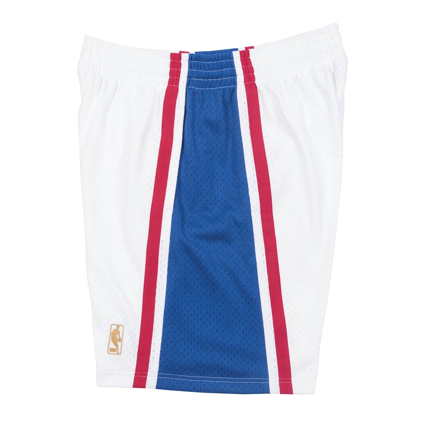 [SMSHGS18246-P76WHIT96] Mens Mitchell & Ness NBA Swingman Home Shorts Philadelphia 76ers 96-97