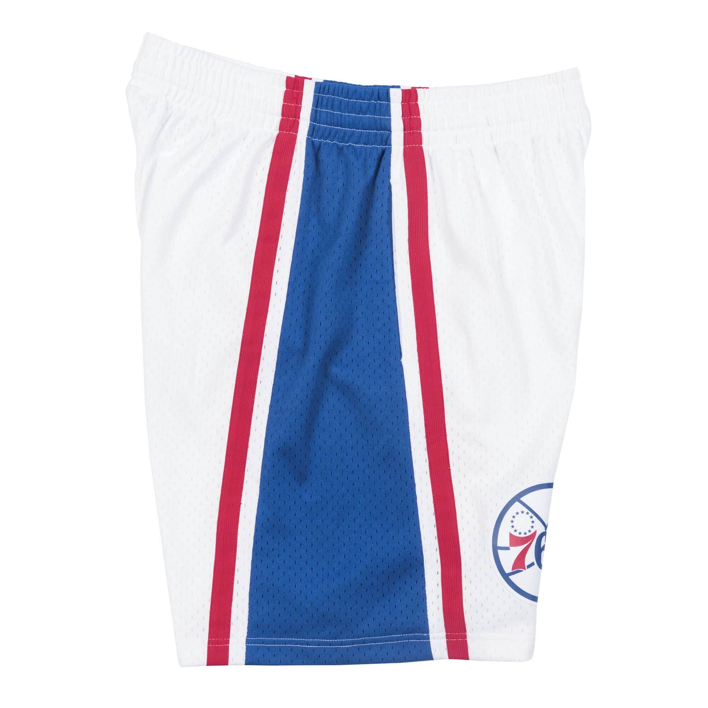 [SMSHGS18246-P76WHIT96] Mens Mitchell & Ness NBA Swingman Home Shorts Philadelphia 76ers 96-97