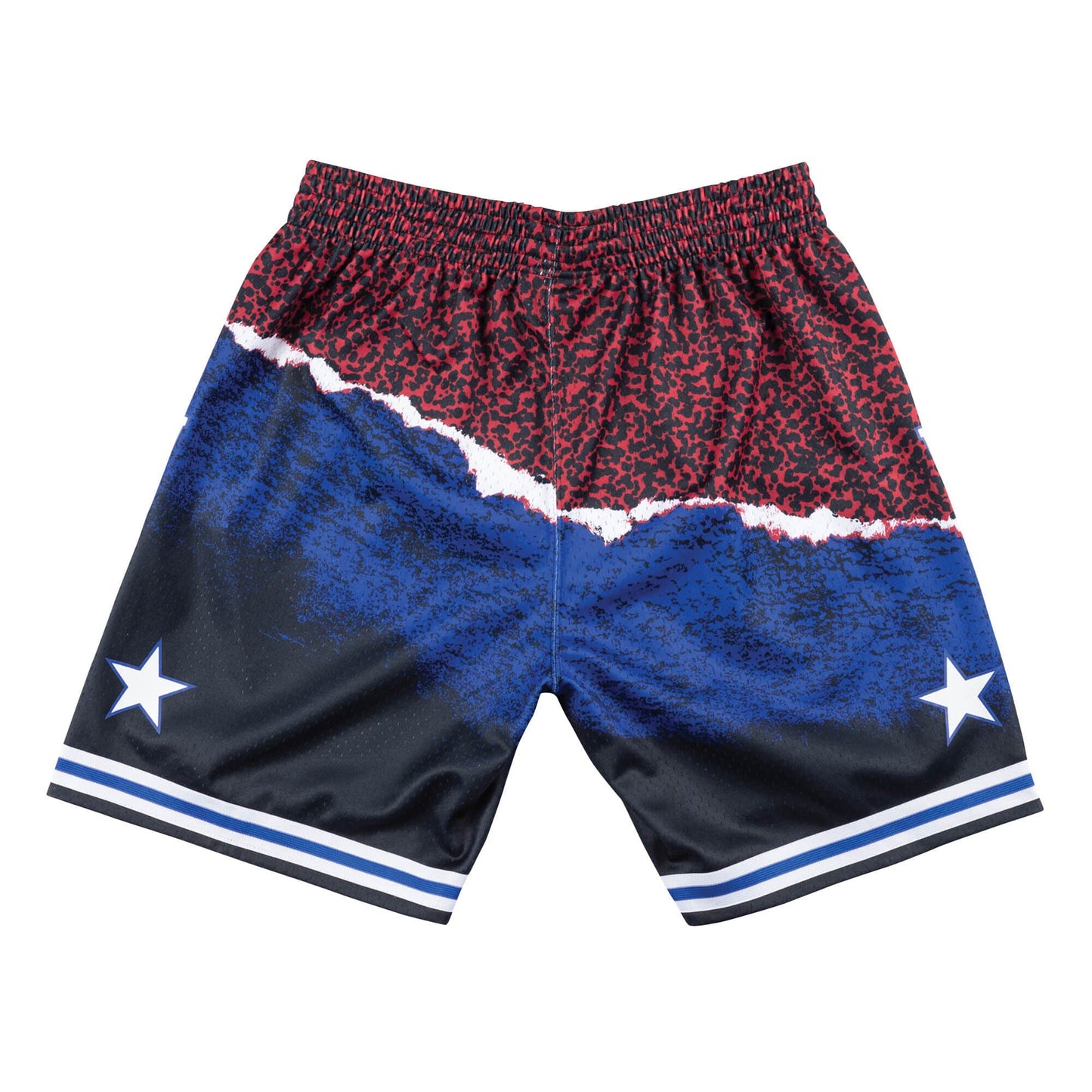 [SMSHNG18427-ASWBLCK03] Mens Mitchell & Ness NBA Sublimated Swingman Shorts All Star West 03