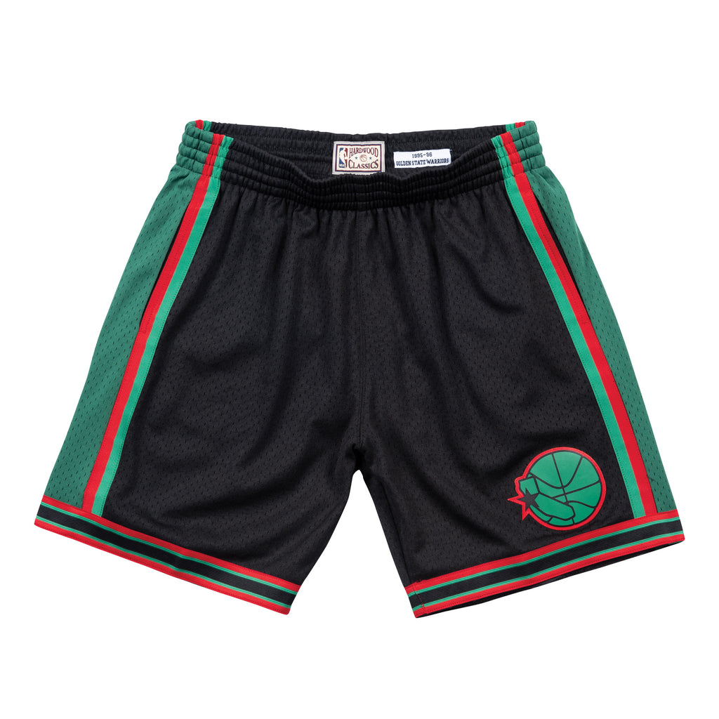 Mens Mitchell & Ness NBA Christmas Swingman Shorts 1993 Golden State Warriors