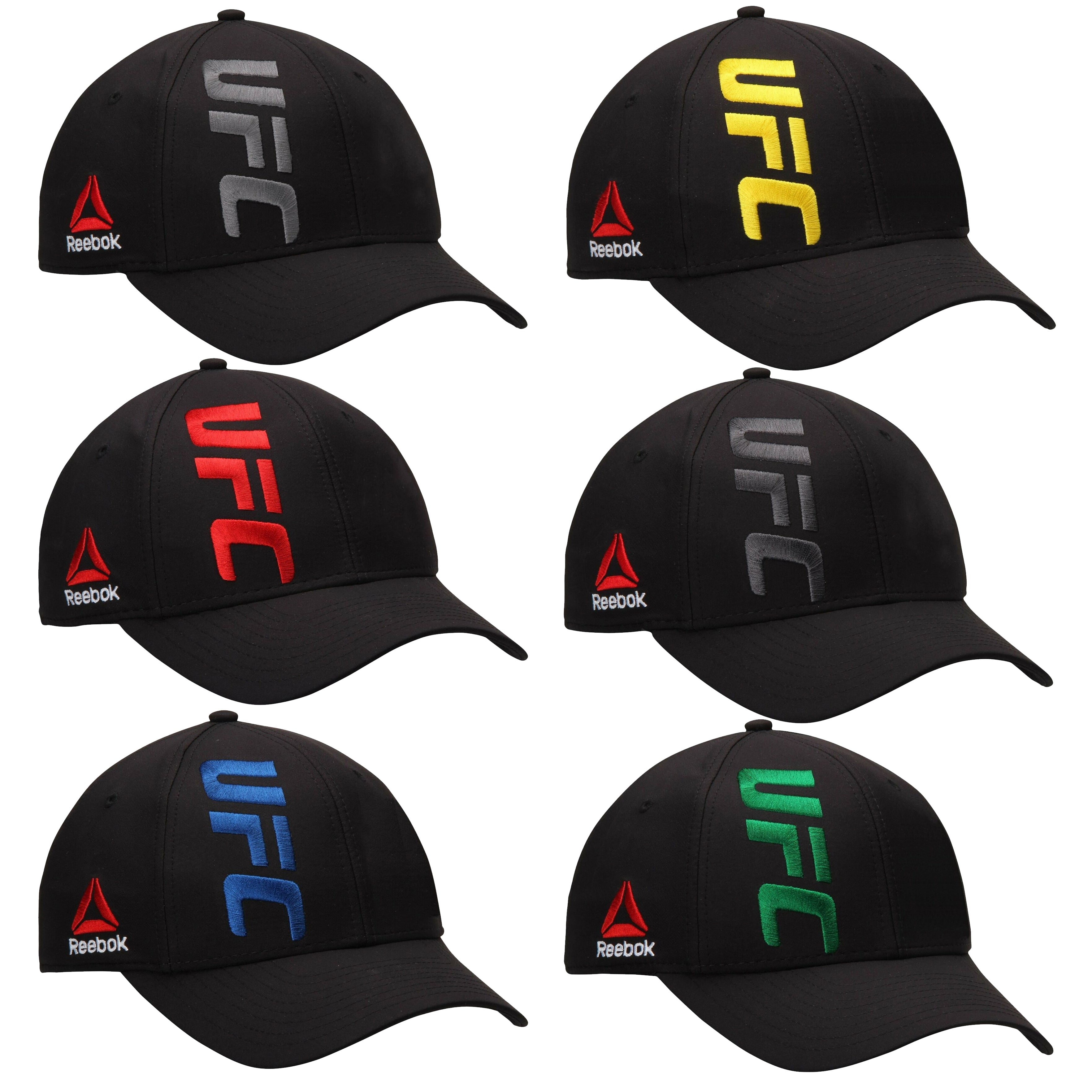 [M642Z] Mens Reebok UFC Structured Flex Hat