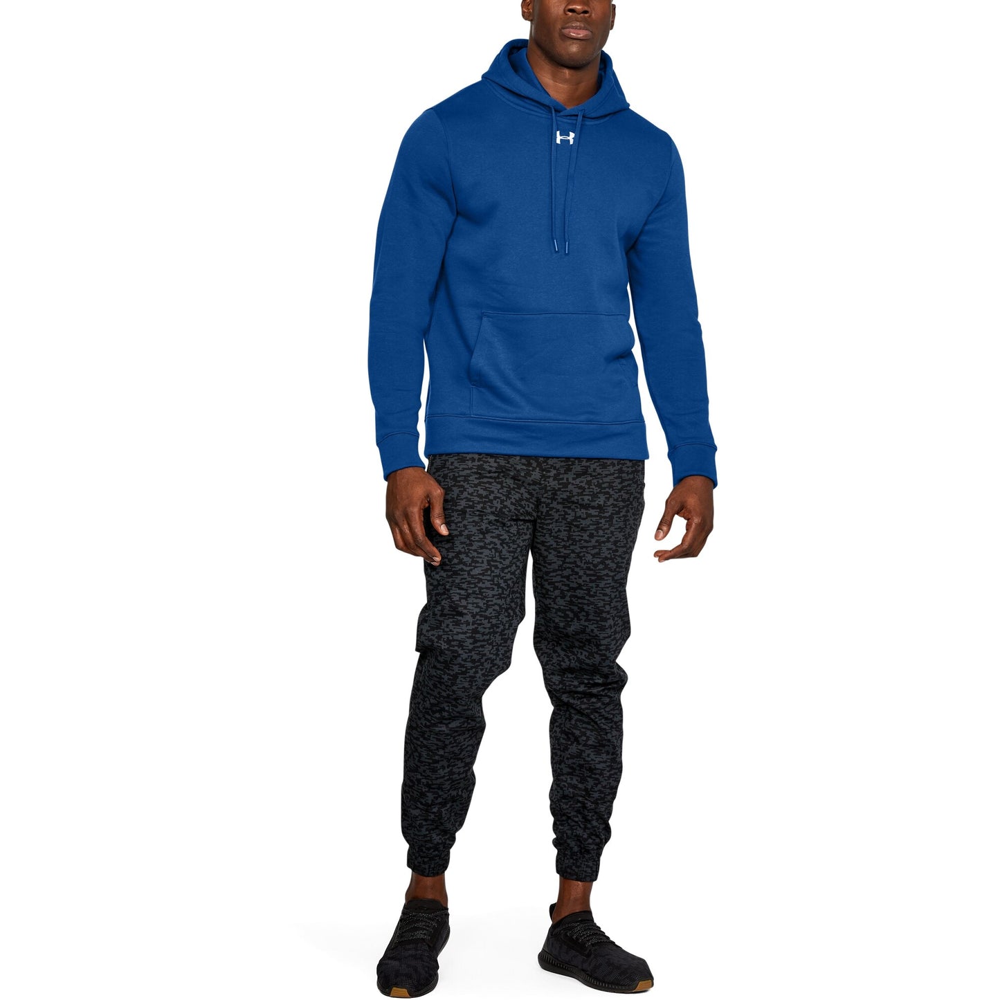 [1300123-400] Mens Under Armour Hustle Fleece Hoody