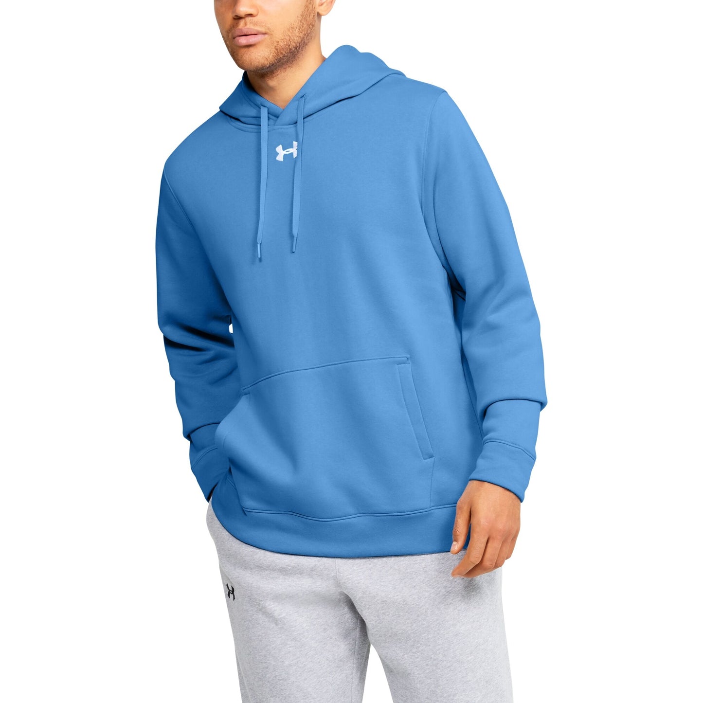 [1300123-475] Mens Under Armour Hustle Fleece Hoody