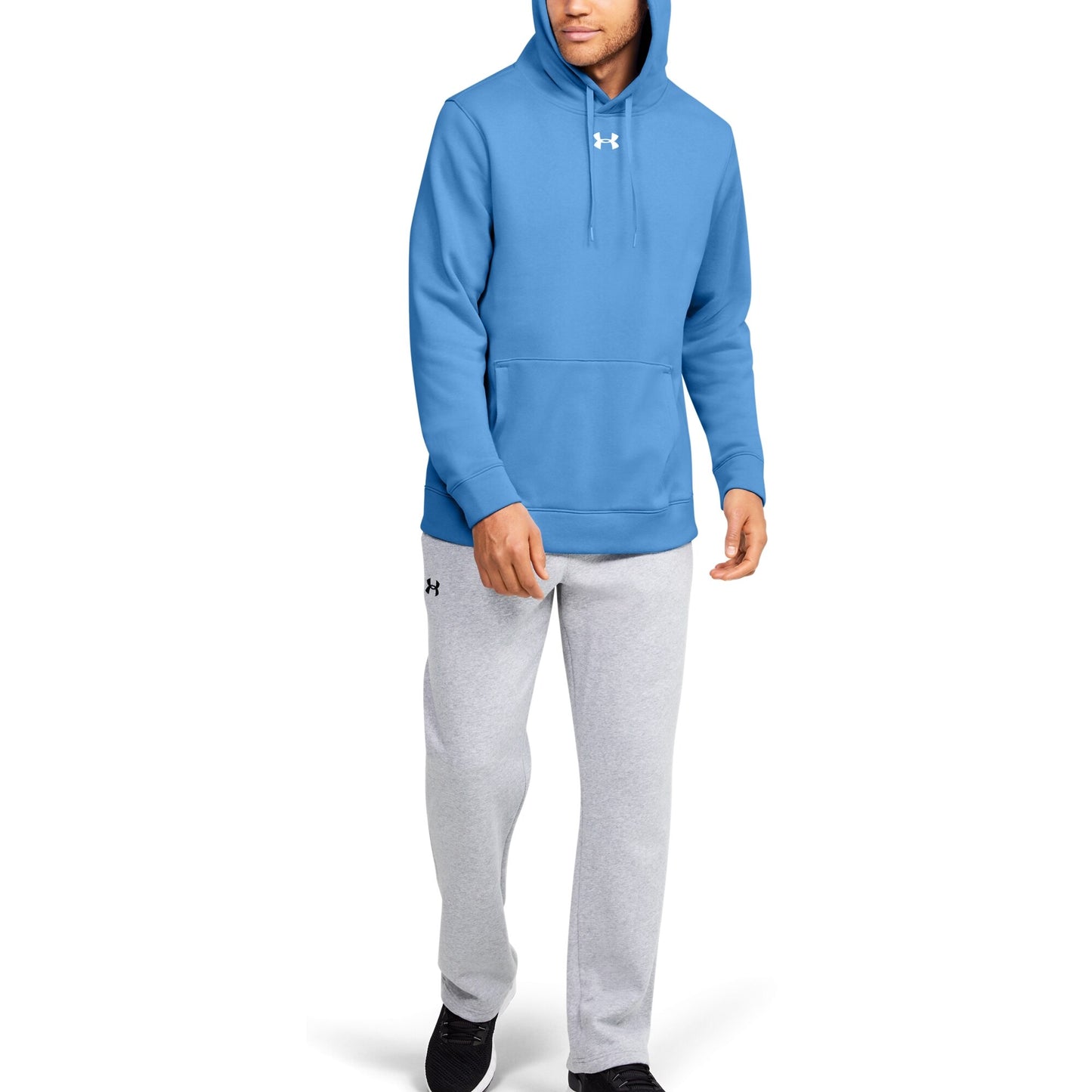 [1300123-475] Mens Under Armour Hustle Fleece Hoody