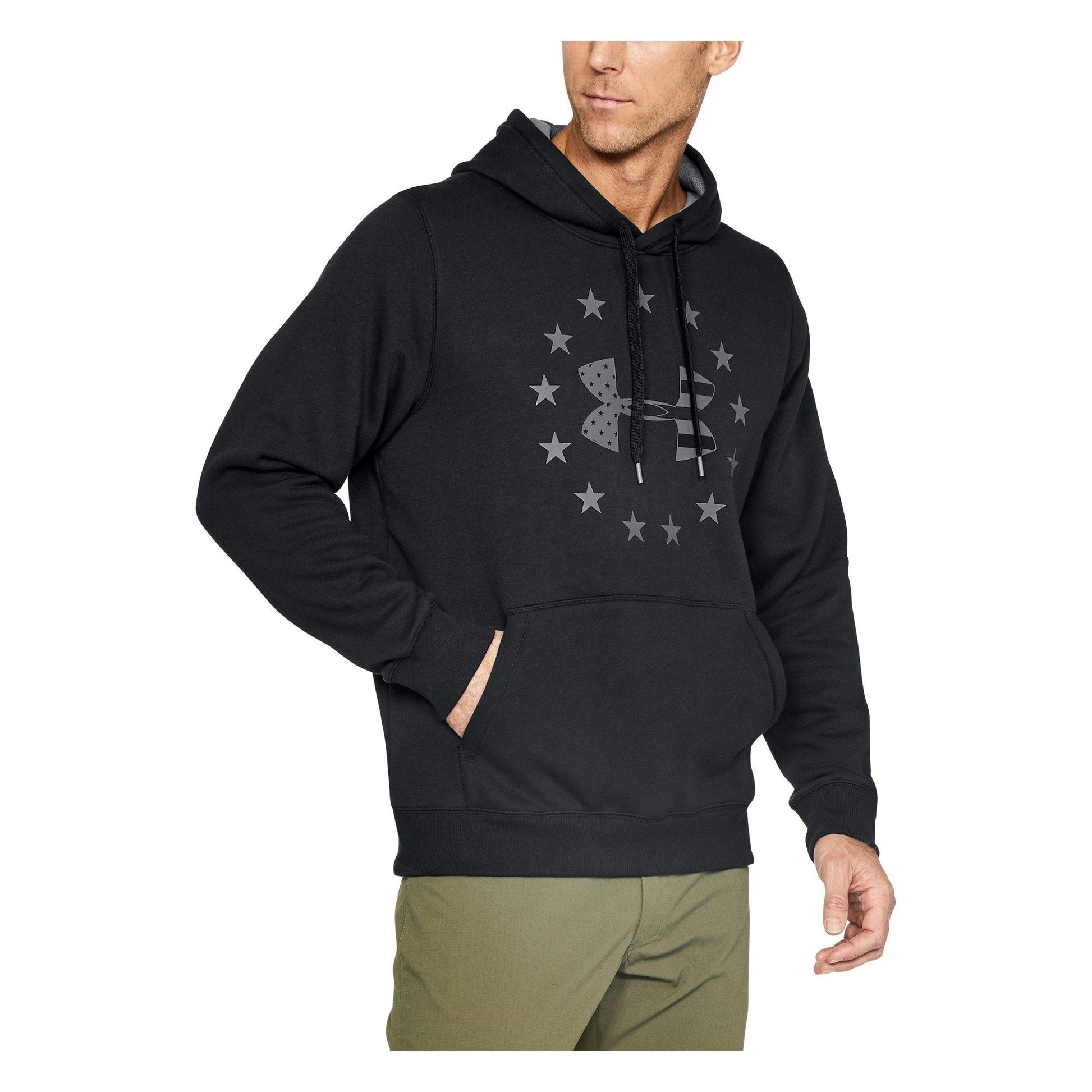 [1312411-001] Mens Under Armour Freedom Rival Hoodie - sneakAR