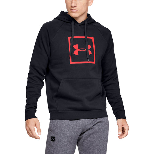 [1329745-002] Mens Under Armour Rival Fleece Box Logo Hoodie