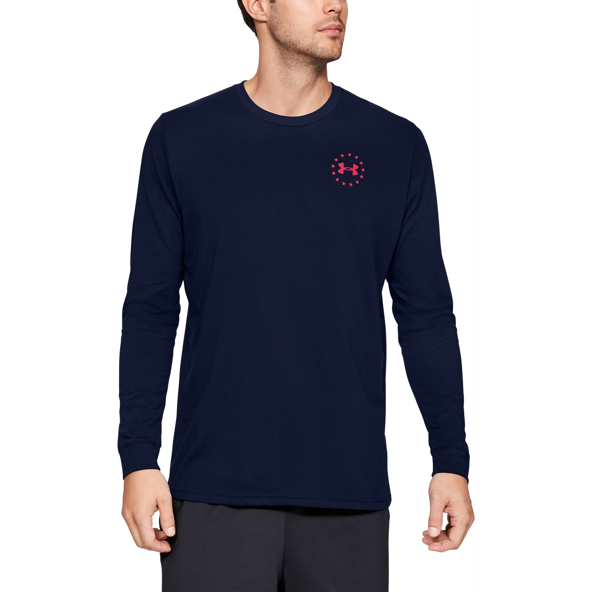 [1333369-408] Mens Under Armour Freedom Flag Long Sleeve Tee