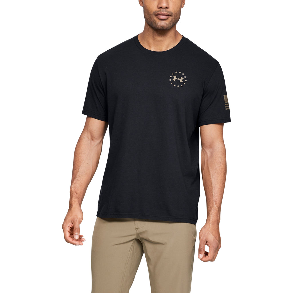 [1343564-001] Mens Under Armour Freedom Flag Camo T