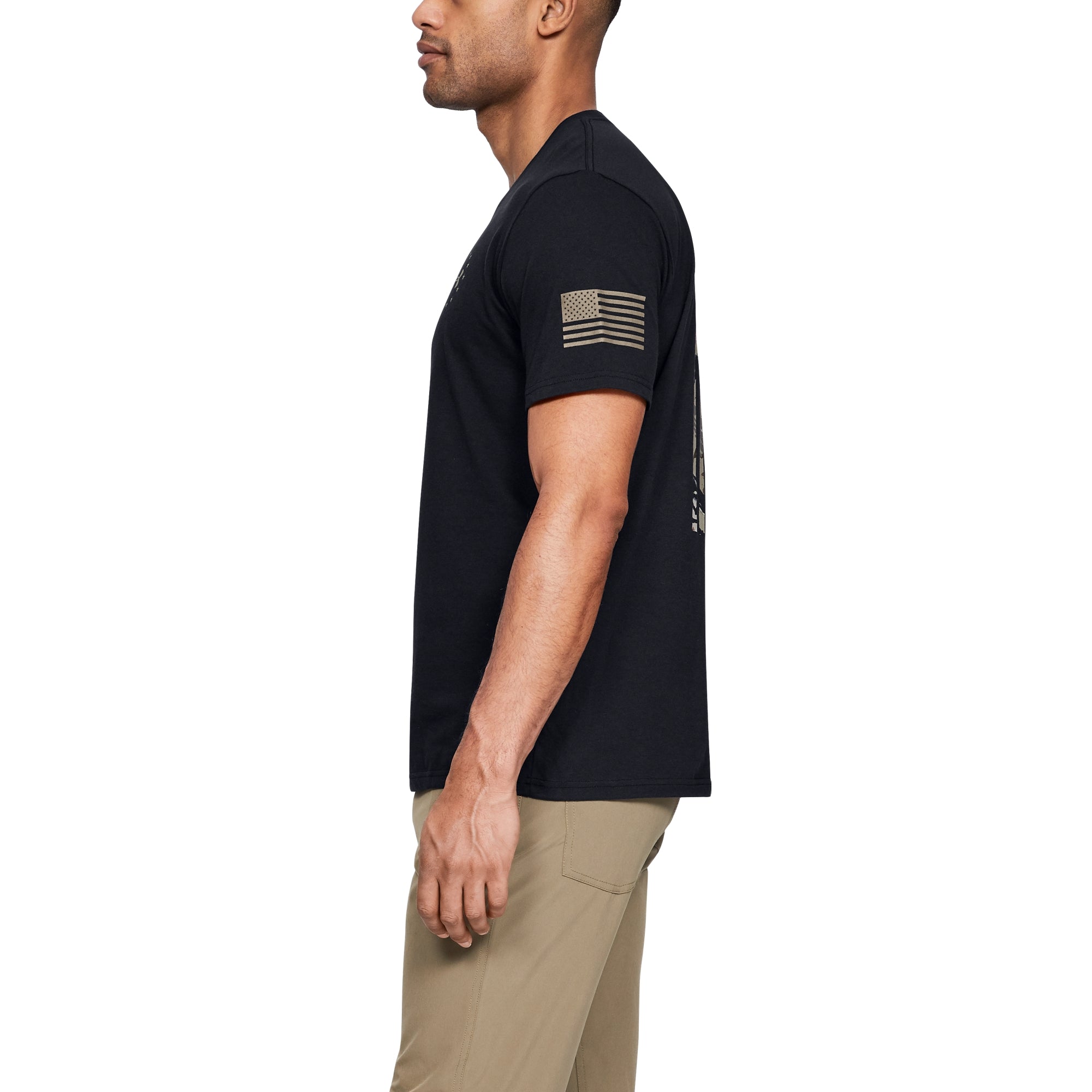 [1343564-001] Mens Under Armour Freedom Flag Camo T
