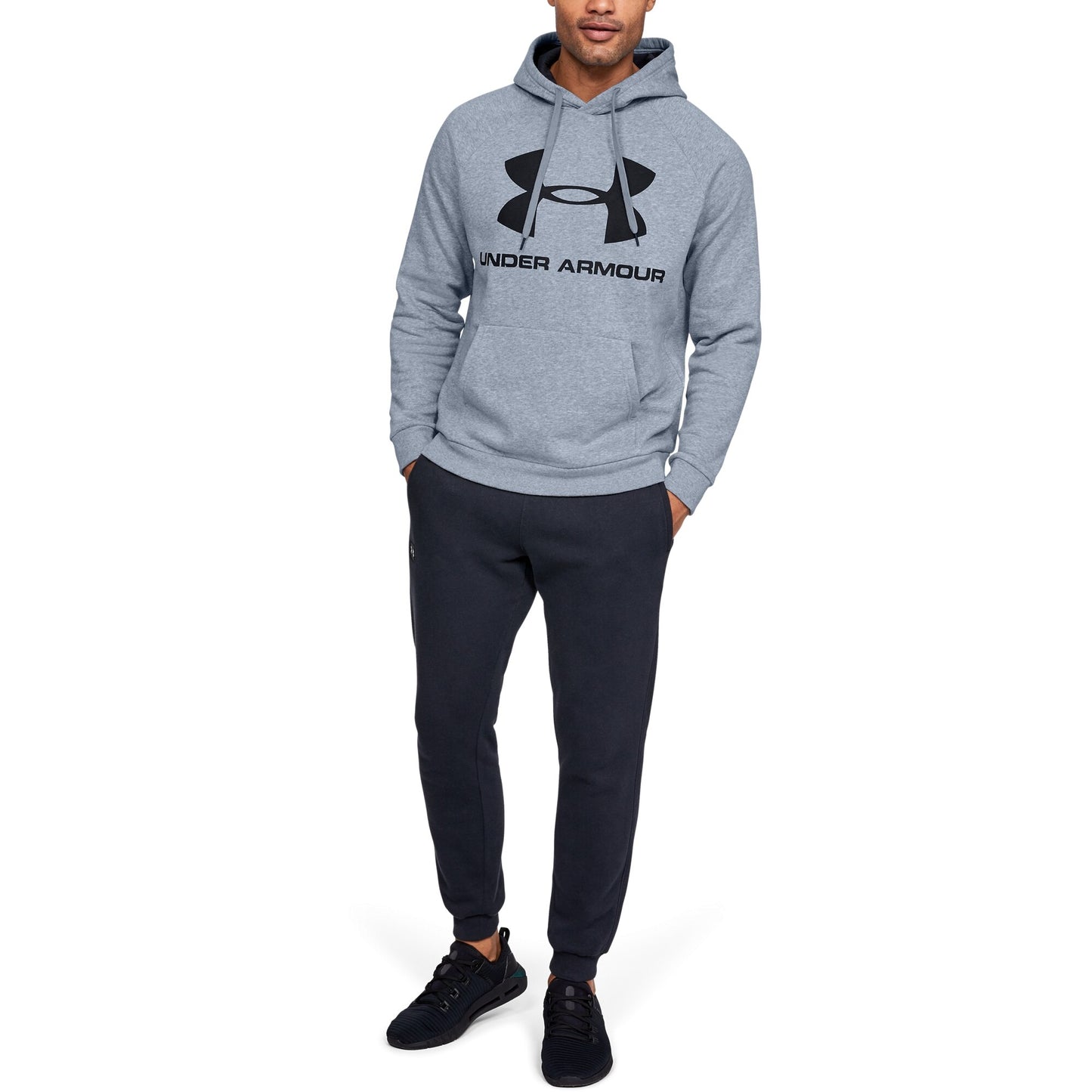 [1345628-035] Mens Under Armour Rival Fleece Sport Style Hoodie