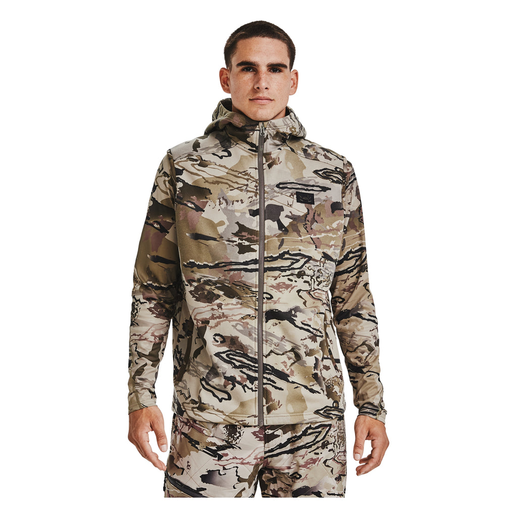 [1356288-999] Mens Under Armour Rut Fleece Vest Hoodie