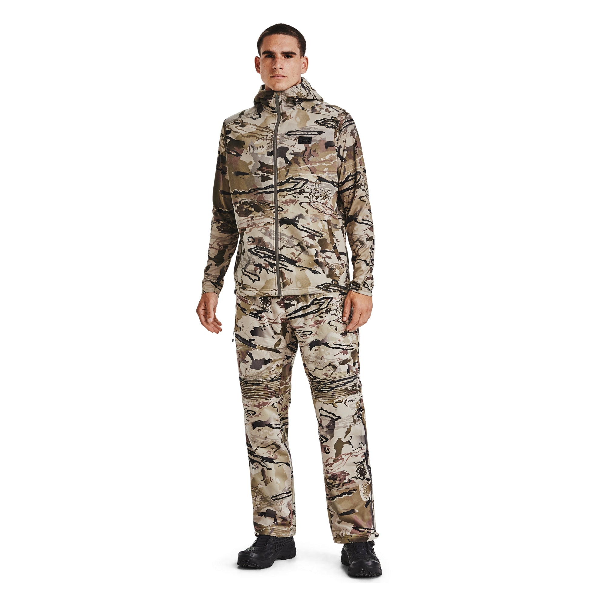 [1356288-999] Mens Under Armour Rut Fleece Vest Hoodie
