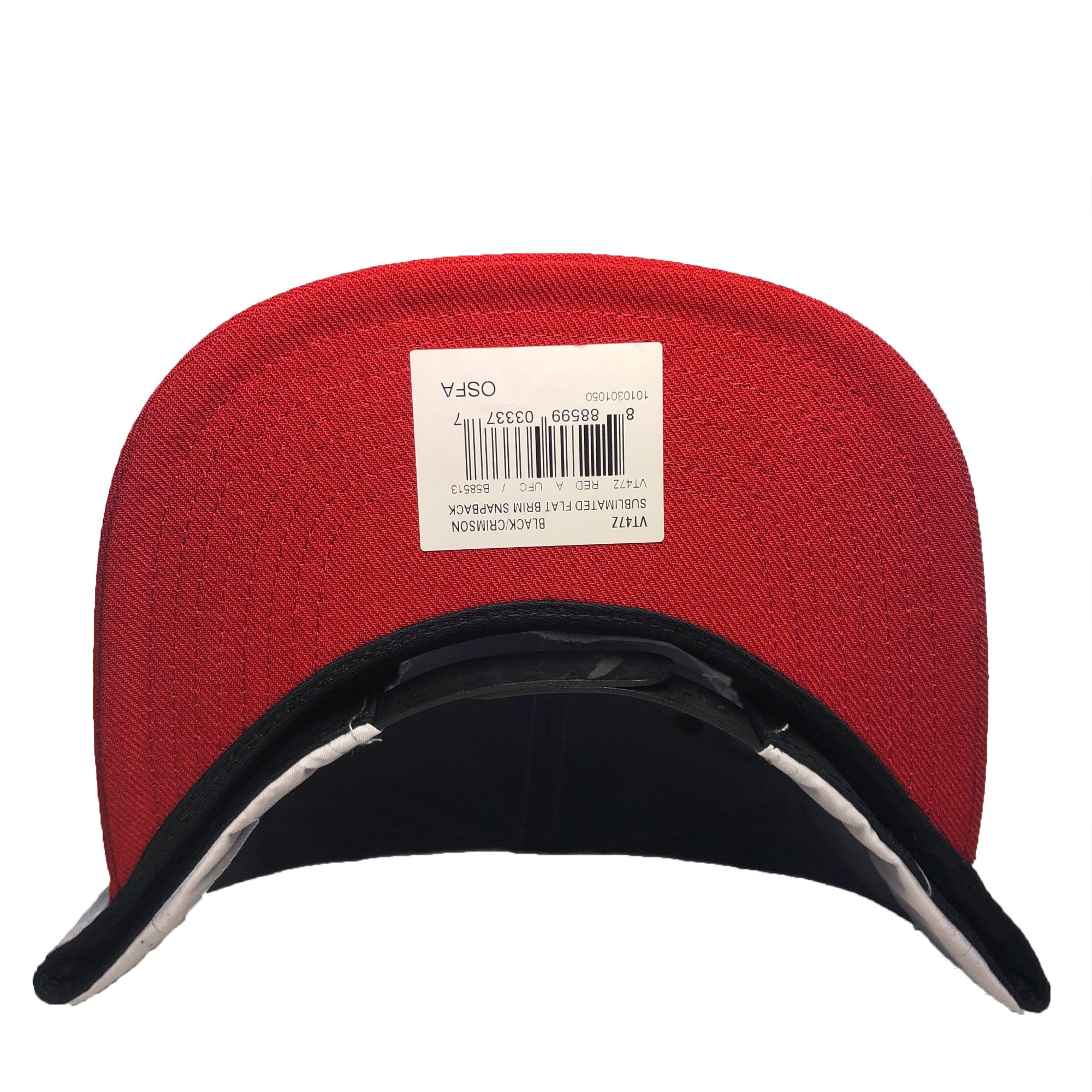 [VT47Z] UFC Sublimated Flat Brim Snapback Hat
