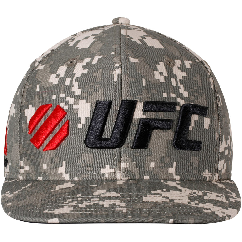 [VT85Z] UFC Digital Camo Flat Brim Snapback Hat