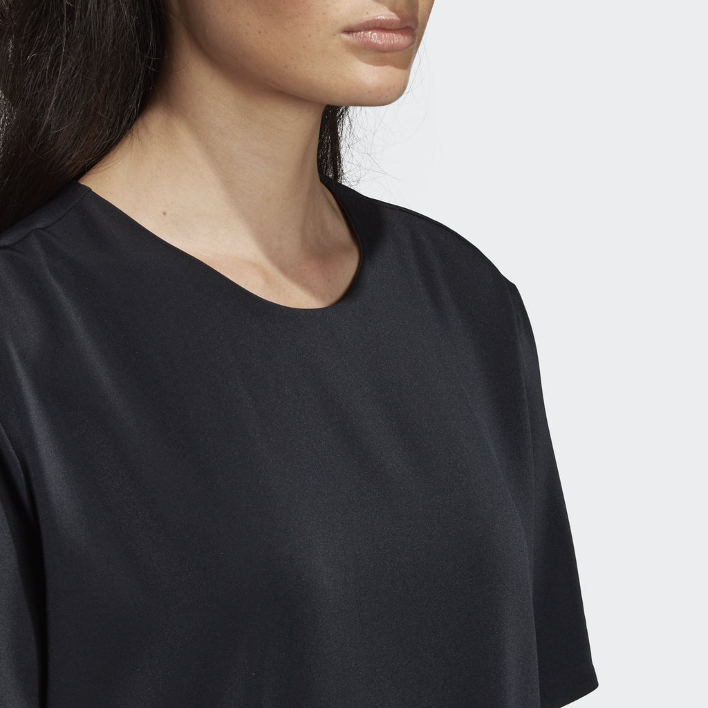 [DU7256] Womens Adidas Originals Satin Dress