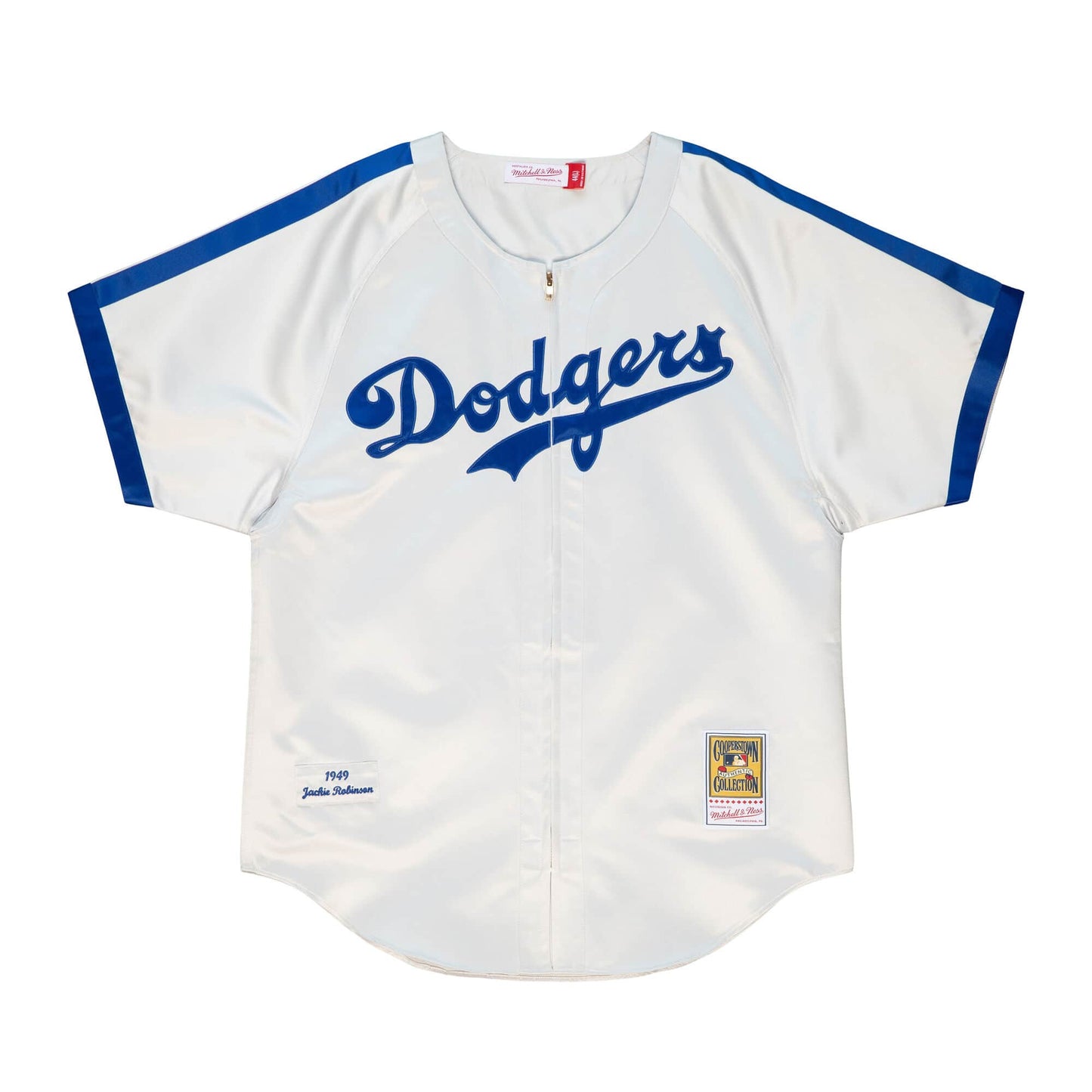 MITCHELL & NESS MLB SATIN JERSEY LOS ANGELES DODGERS 1949 JACKIE ROBINSON