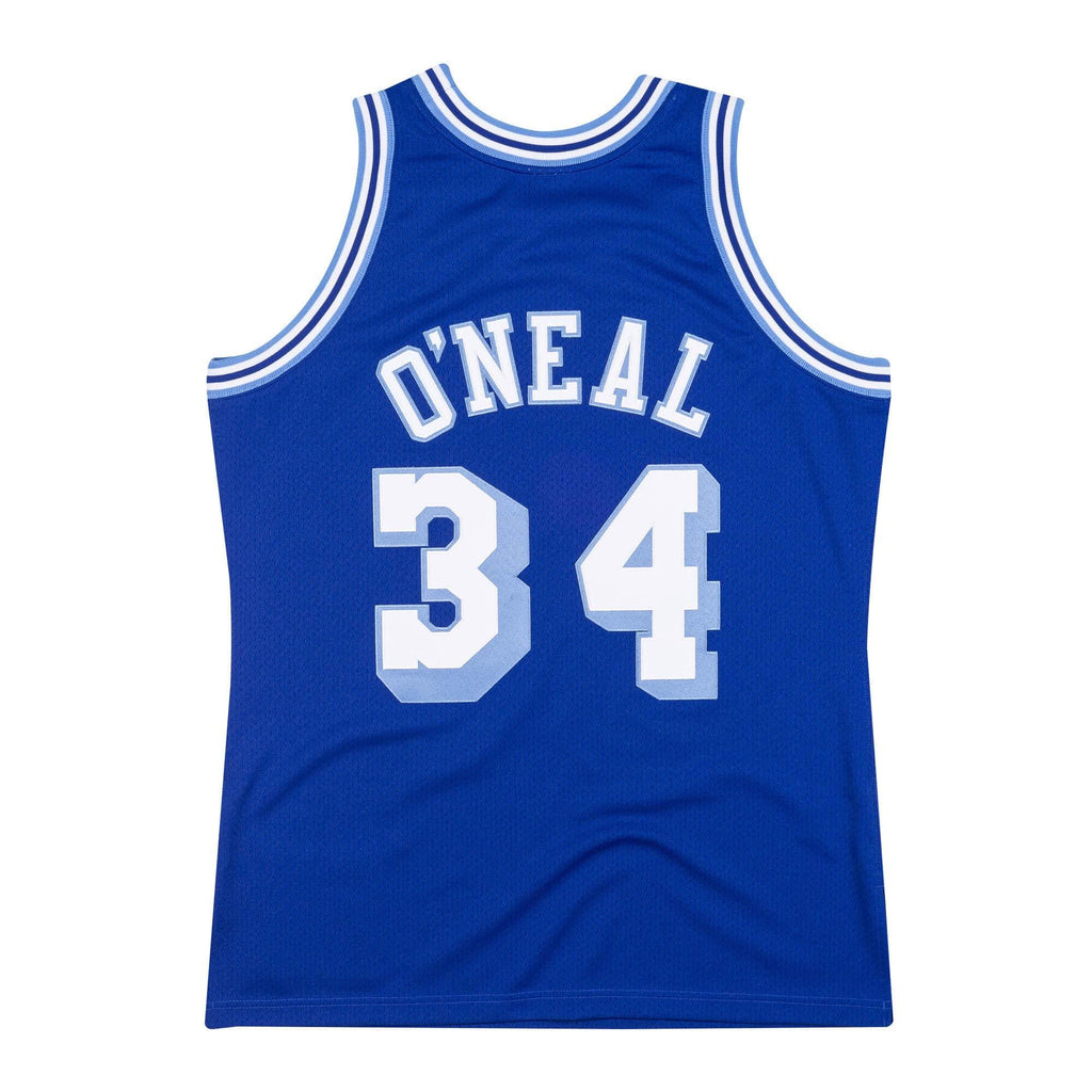 Mens Mitchell & Ness NBA Authentic Jersey 96 Los Angeles Lakers Shaquille O'Neal - sneakAR