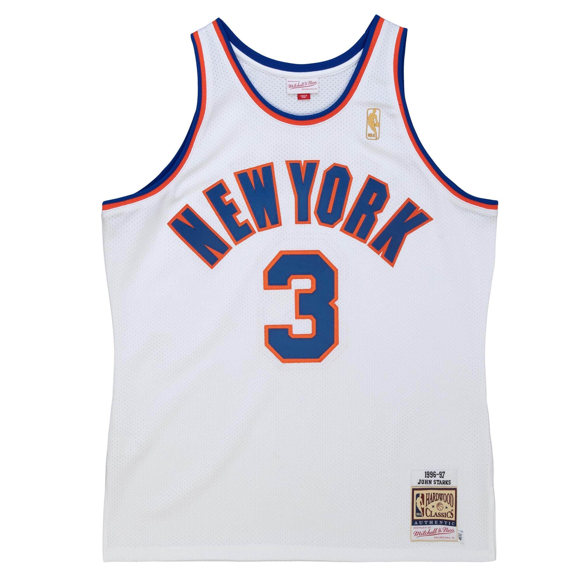 MITCHELL & NESS NBA AUTHENTIC JERSEY NY KNICKS 96 JOHN STARKS