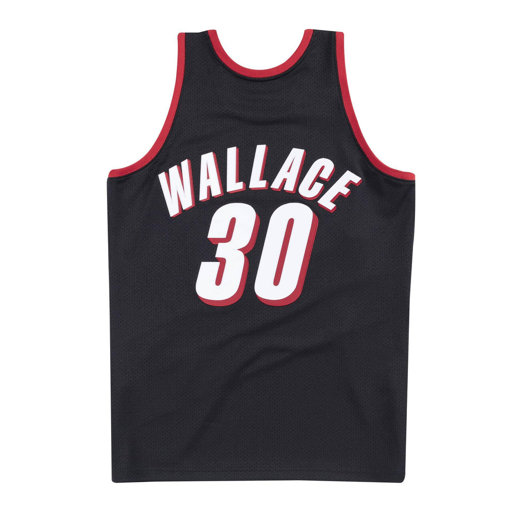 Mens Mitchell & Ness NBA Authentic Jersey 1999 Trail Blazers Rasheed Wallace - sneakAR