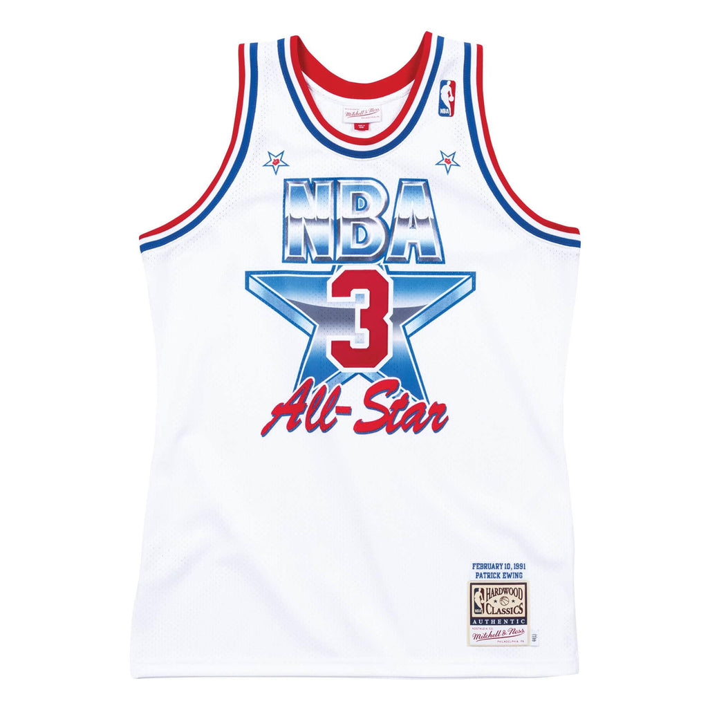 Mens Mitchell & Ness NBA Authentic Jersey 1991 All-Star East Patrick Ewing - sneakAR