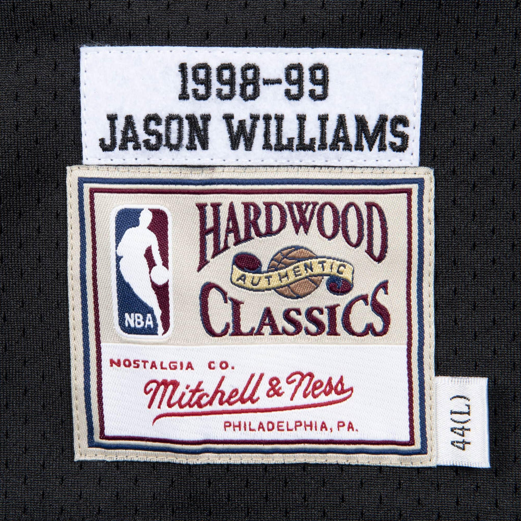 Mens Mitchell & Ness NBA Authentic Jersey 1998 Sacramento Kings Jason Williams - sneakAR