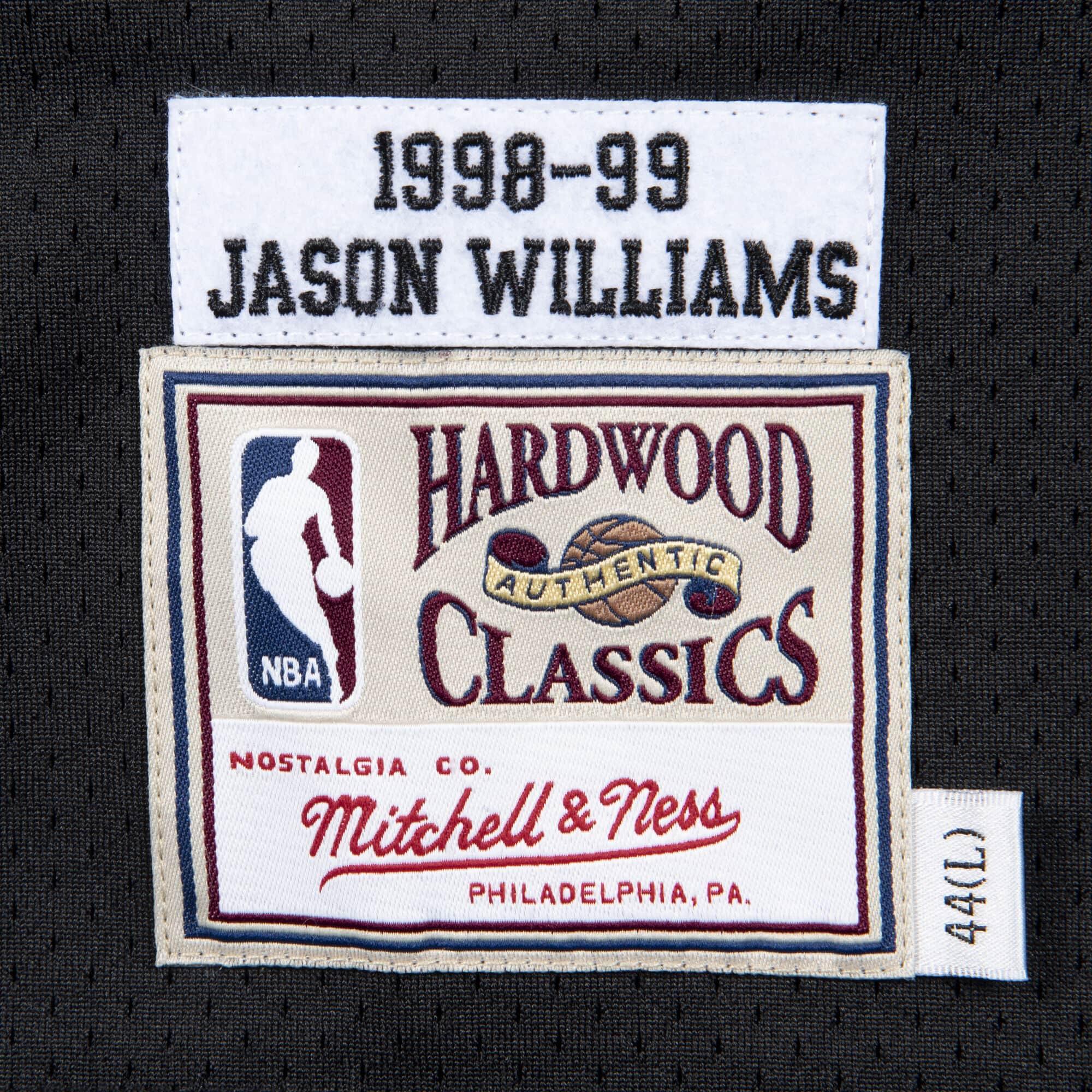 Mens Mitchell & Ness NBA Authentic Jersey 1998 Sacramento Kings Jason Williams - sneakAR