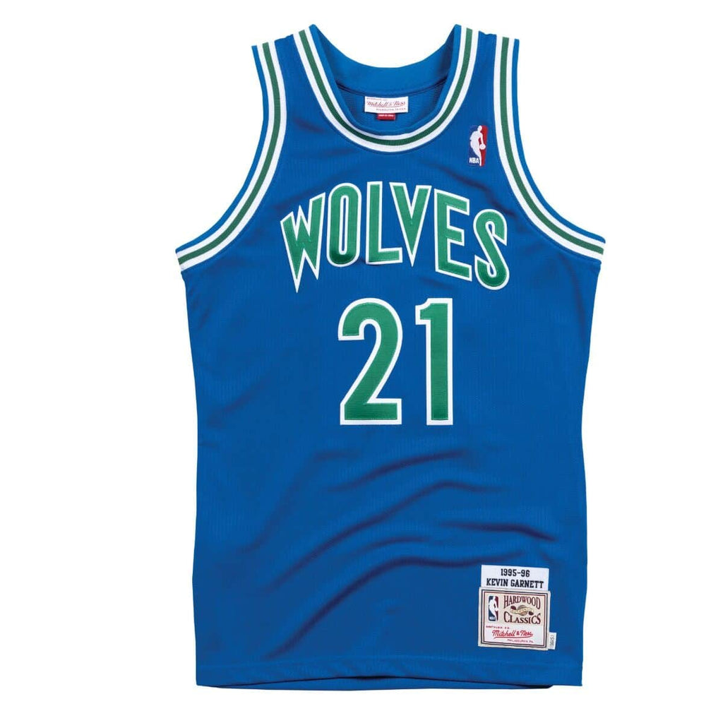 MITCHELL & NESS NBA AUTHENTIC JERSEY MINNESOTA TIMBERWOLVES 1995 KEVIN GARNETT