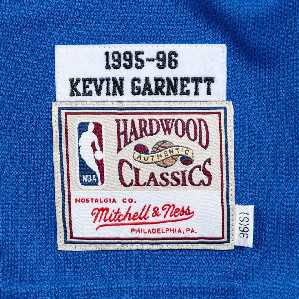 MITCHELL & NESS NBA AUTHENTIC JERSEY MINNESOTA TIMBERWOLVES 1995 KEVIN GARNETT