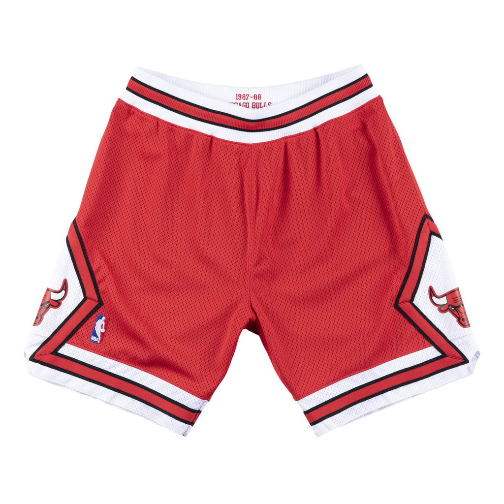 Mens Mitchell & Ness NBA AUTHENTIC SHORTS - CHICAGO BULLS 1987