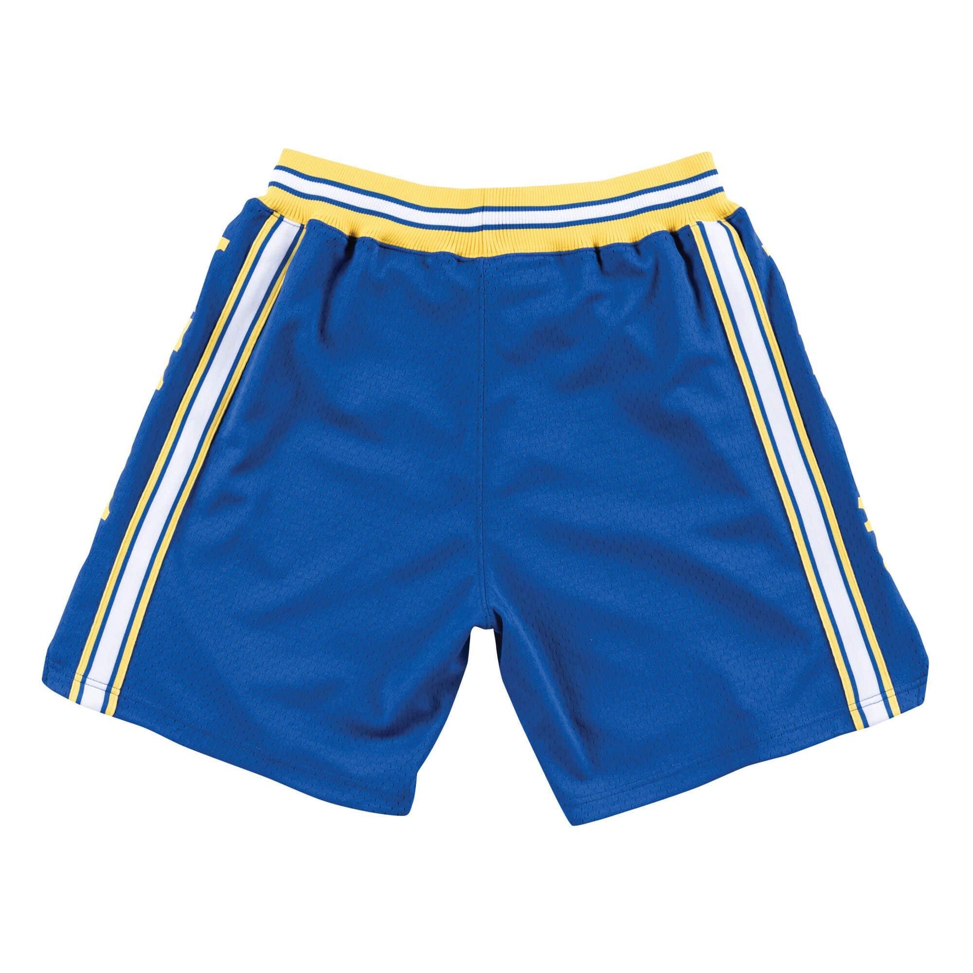 Mens Mitchell & Ness NBA Authentic Shorts Golden State Warriors Road 1981-82 - sneakAR