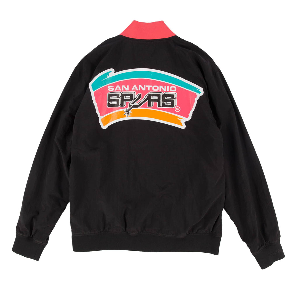 Mens Mitchell & Ness NBA AUTHENTIC WARM UP JACKET - SAN ANTONIO SPURS 94-95